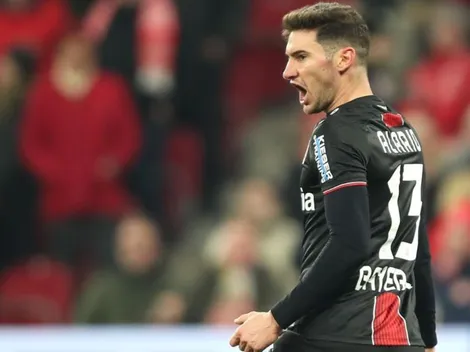 Alario le dio la victoria al Leverkusen con un gol agónico
