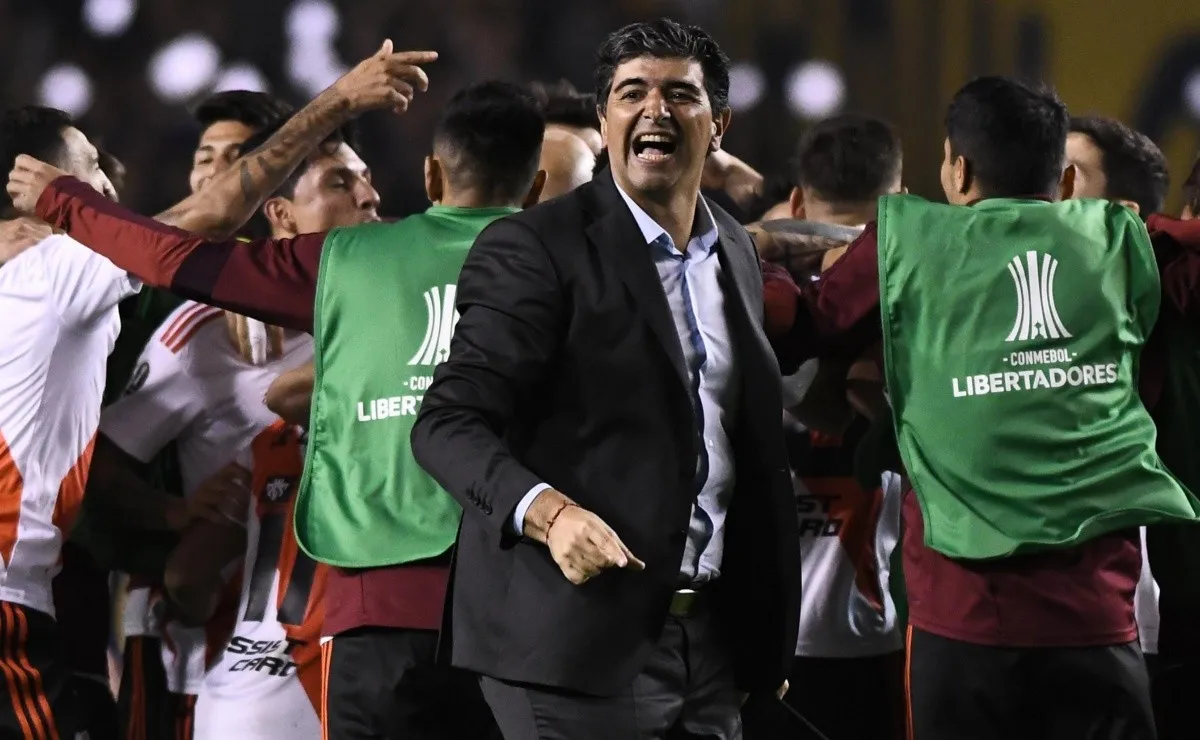 Biscay dirigió las dos revanchas de final de Libertadores que ganó River, pero no fue el DT en Lima. (FOTO: Getty)