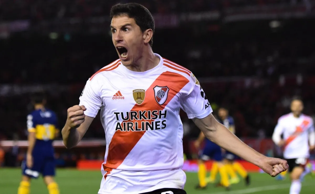 Ignacio Fernández lleva 161 partidos oficiales en River, con 25 goles y 7 títulos. (FOTO: Getty)