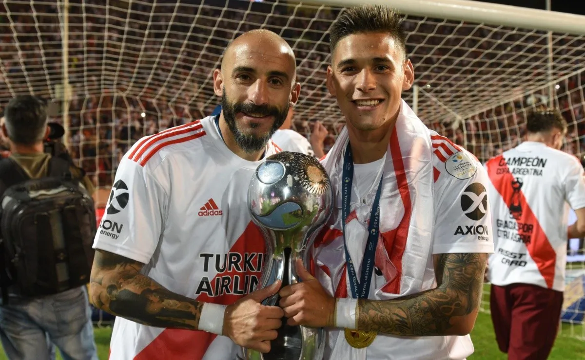 Martínez Quarta formó parte del plantel en los 3 títulos de River en la Copa Argentina: 2016, 2017 y 2019. (FOTO: Getty)