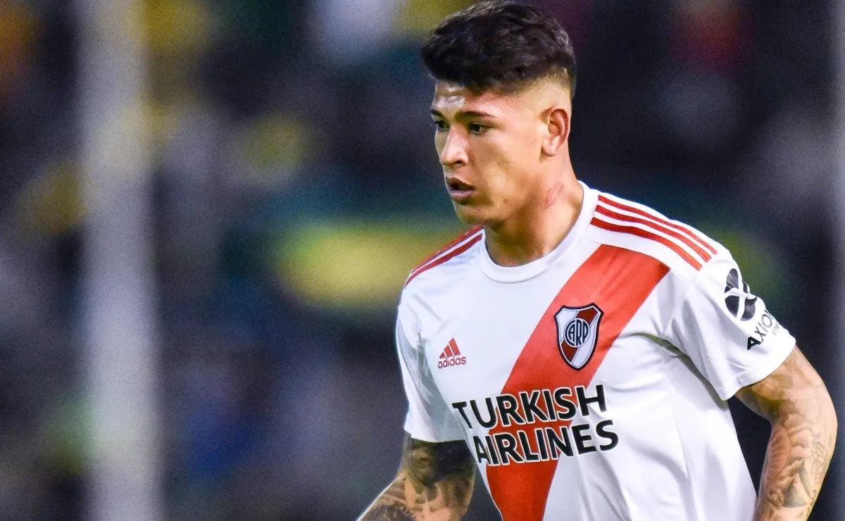 Jorge Carrascal surgió de Millonarios y luego pasó por Sevilla y Karpaty Lviv hasta llegar a River. (FOTO: Getty)