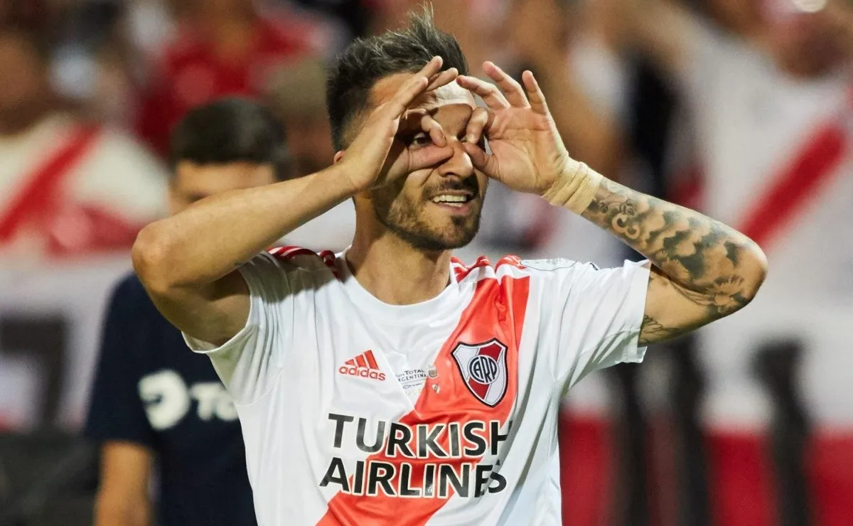 Scocco, clave en la conquista de la Copa Argentina 2019.