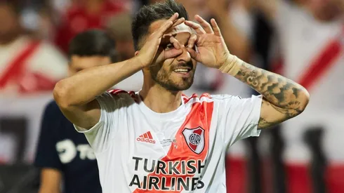 Scocco, clave en la conquista de la Copa Argentina 2019.