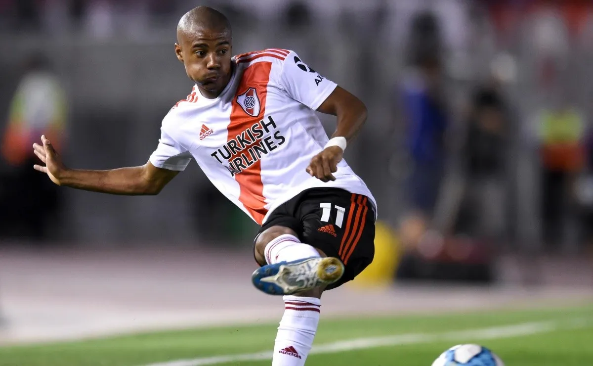 De La Cruz, un jugador desequilibrante en el equipo de Gallardo.
