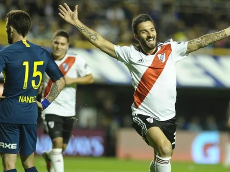 La chicana de Scocco a Boca