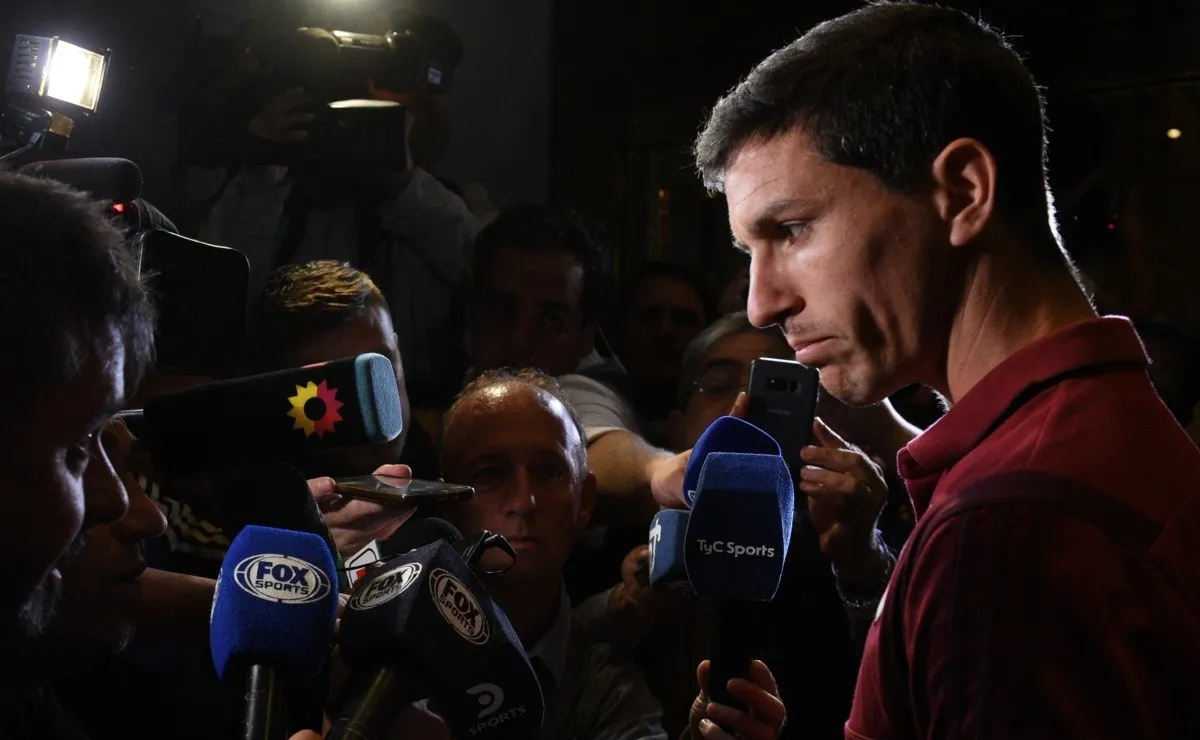 Ignacio Fernández tiene la intención de jugar en el exterior, ¿jugará hoy su último partido en River? (FOTO: Getty)
