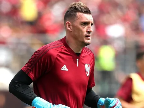 Armani, la final que se viene, el aliento de los hinchas y elogios a Gallardo