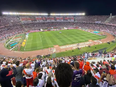 Monumental mosaico para River en la previa del 9/12