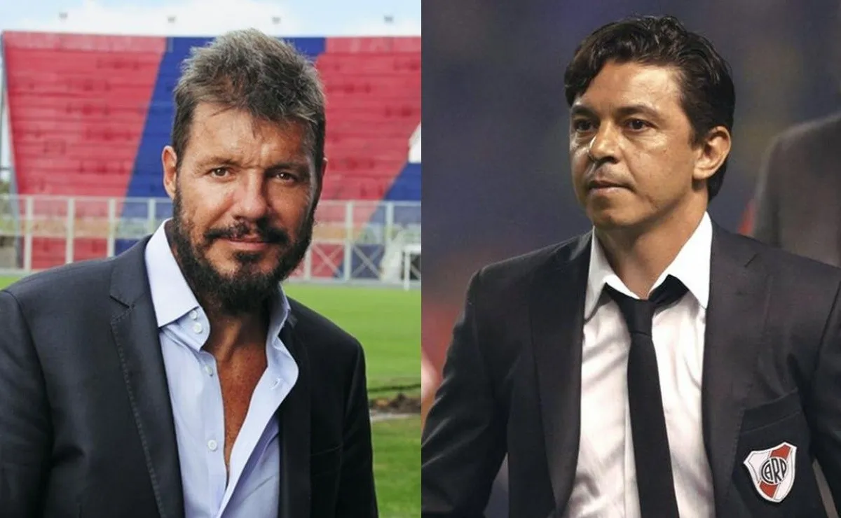 Tinelli ponderó a Gallardo, a quien tuvo en la mira en 2012.