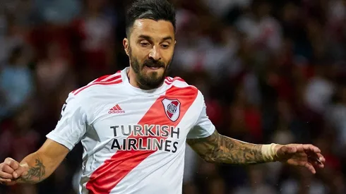 Ignacio Scocco tiene contrato con River hasta el 30 de junio de 2020, ¿seguirá? (FOTO: Getty)