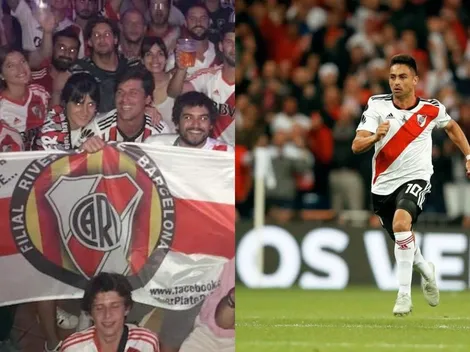 El gol del Pity en el Arco del Triunfo en Barcelona