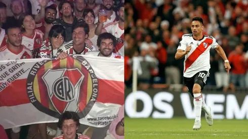 La Filial Barcelona y un festejo como el gol del Pity Martínez a Boca.