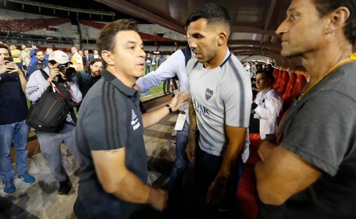 El futbolista de Boca expuso su análisis sobre el ciclo de Napoleón al frente de River.