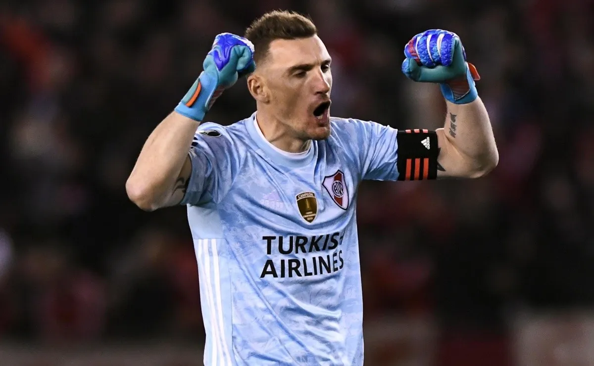 Franco Armani, el dueño del arco de River.