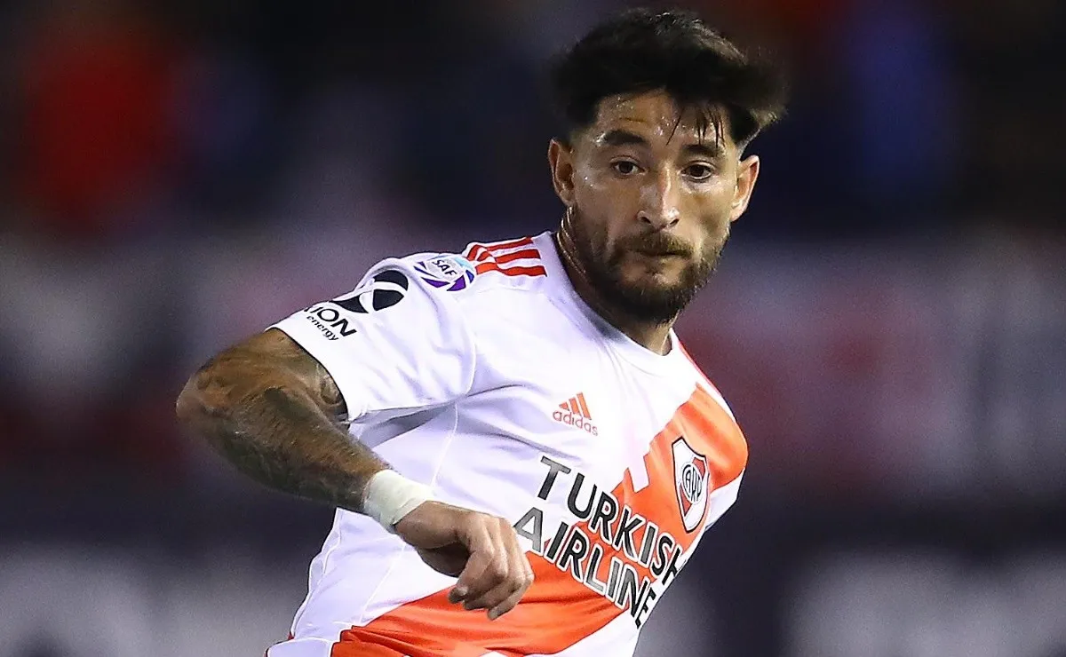 Milton Casco, pieza importante en la banda izquierda de River.