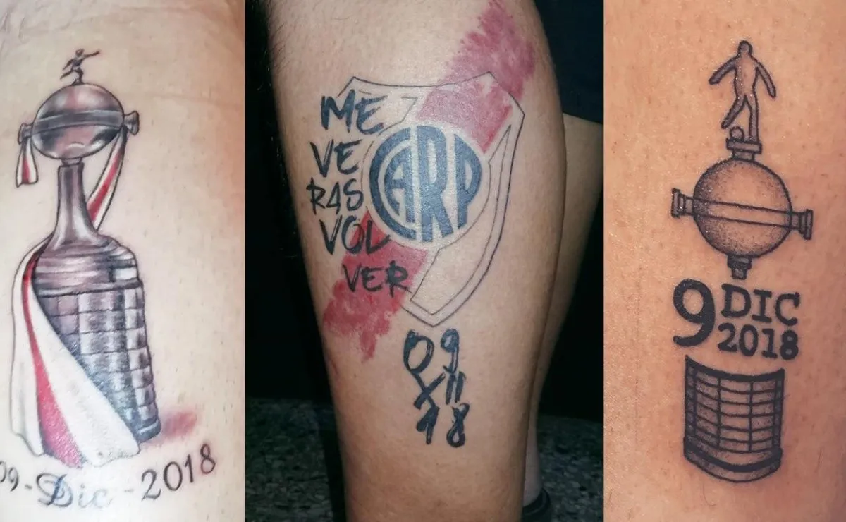 Los mejores tatuajes dedicados al River campeón de la Libertadores 2018.