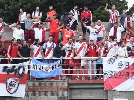 ¡Entrenamiento con hinchada en Ezeiza!
