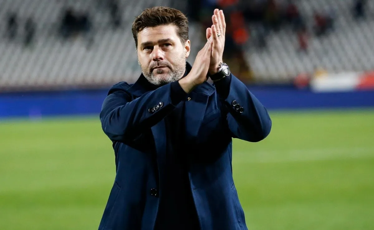 Pochettino presenció el partido entre Newell's y River.