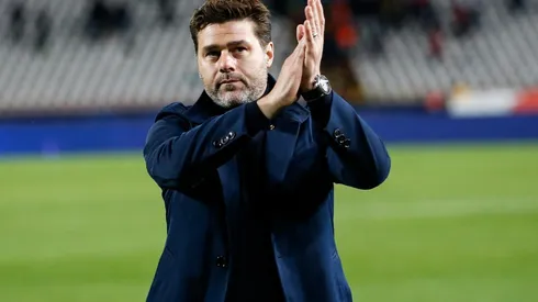 Pochettino presenció el partido entre Newell's y River.