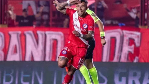 Batallini, una de las figuras de Argentinos Juniors.