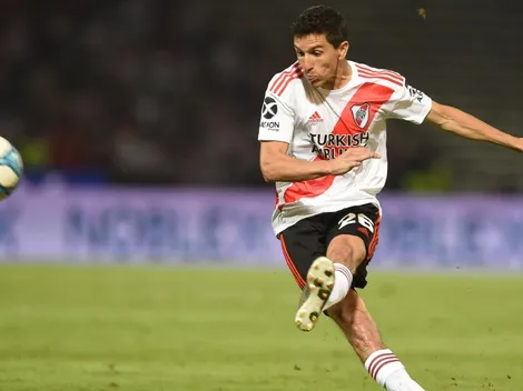 Nacho Fernández sufrió un pequeño desgarro