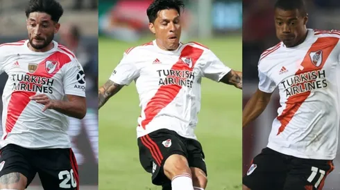 Casco, Pérez y De La Cruz, entre algondones.