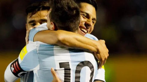 Enzo Pérez y Lionel Messi lograron la clasificación a Rusia 2018 con la Selección Argentina. (FOTO: Getty)