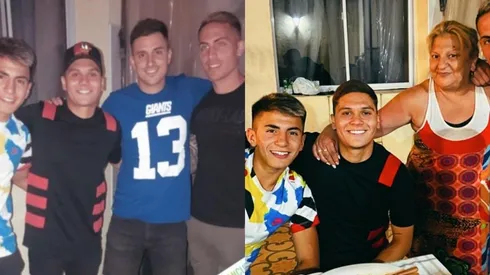 En la noche del lunes, ambos compartieron un asado junto a Brian Cufré, también jugador del Fortín.