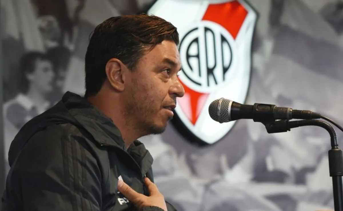 Gallardo charlará con la prensa en el predio de Ezeiza.