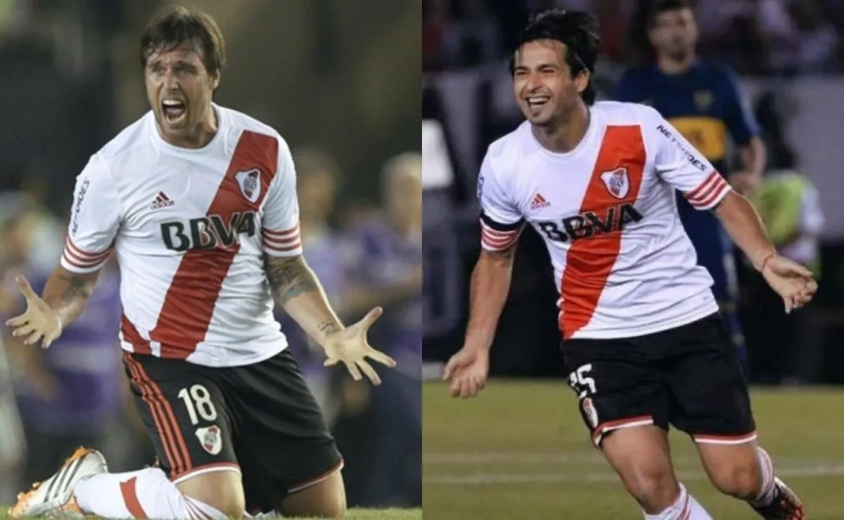 Cavenaghi y Pisculichi, dos que se hicieron querer en River.
