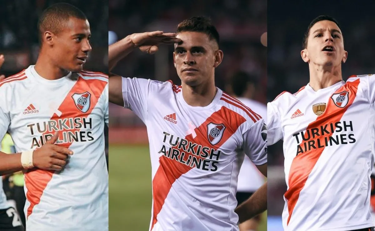 River solamente tiene el 100% de la ficha de cinco de sus habituales titulares