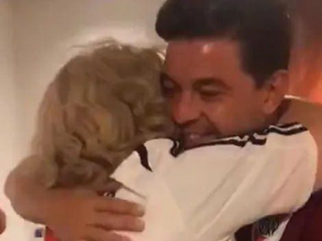 La abuela emocionada por conocer a Gallardo