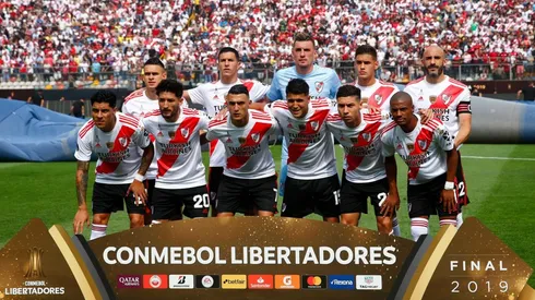 Los once de River que jugaron aquella final con Flamengo en la ciudad de Lima.