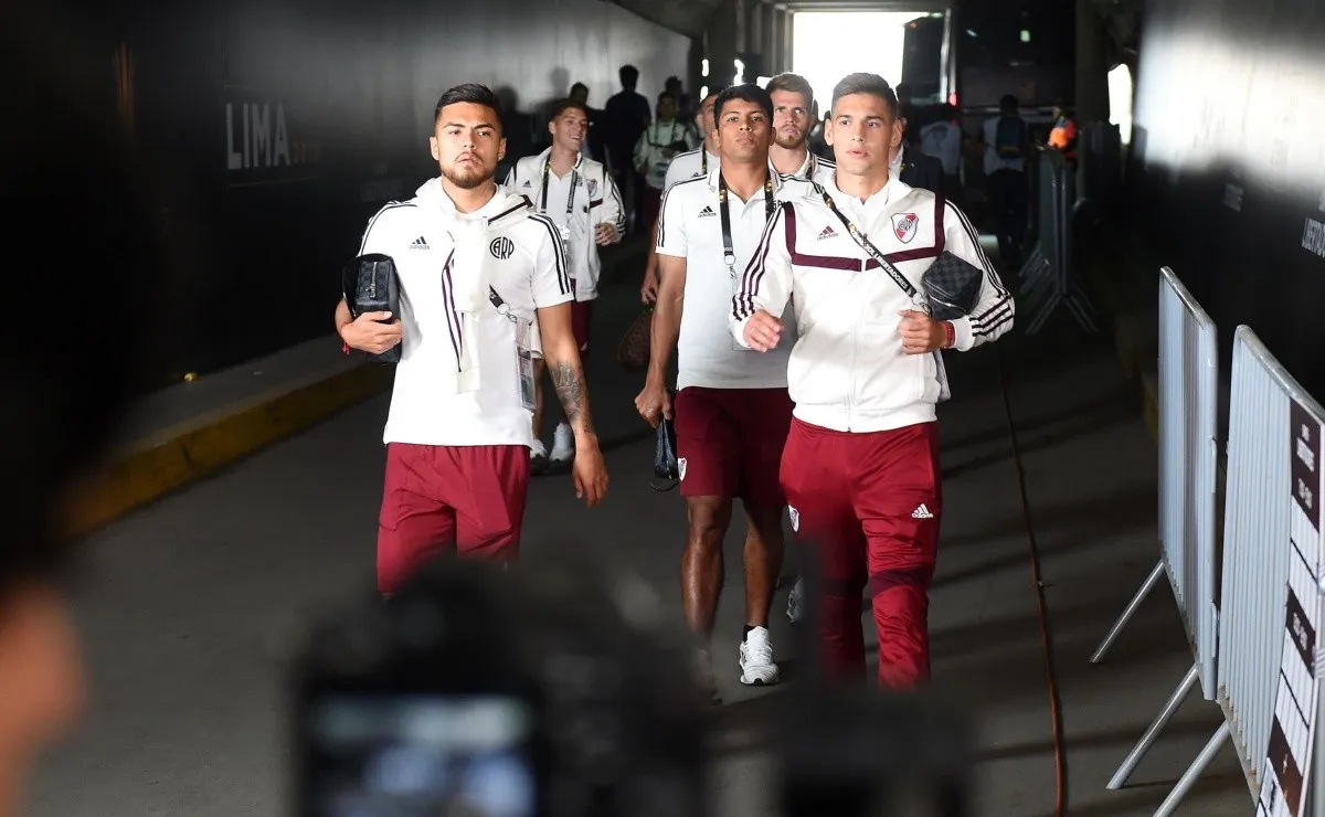 El plantel de River llegará a la Argentina por la tarde.