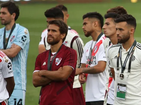El agradecimiento de Ponzio y otros jugadores del plantel