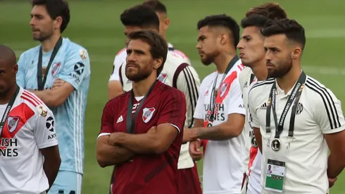 Leonardo Ponzio, un líder también en la derrota.