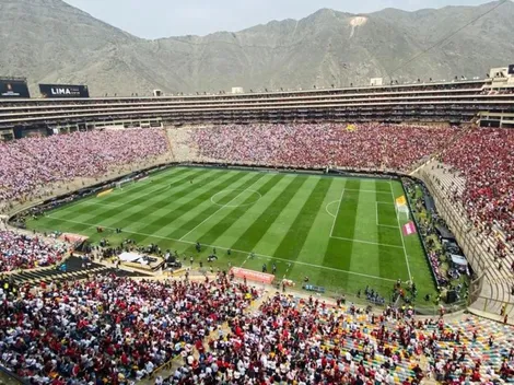 Los hinchas de River copan el estadio Monumental de Lima