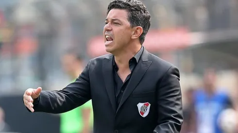 Marcelo Gallardo, conforme con el equipo pese a la derrota sobre el final.