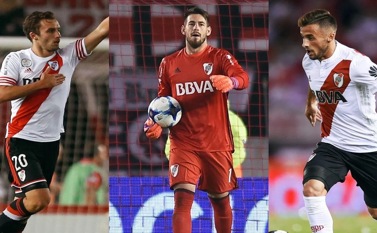 El apoyo de los ex River a la distancia