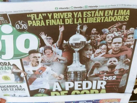 Los diarios de Perú ya hablan de la final
