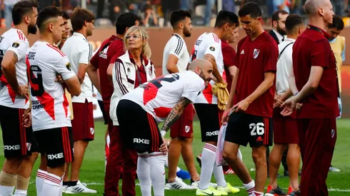 En un acto ejemplar, el club de Núñez saludó al Mengao en las redes sociales.