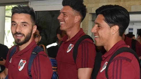 El Millonario tocó suelo peruano a las 20 horas de Argentina, aproximadamente.