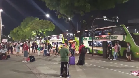 Los hinchas de River estarán más de dos días viajando.