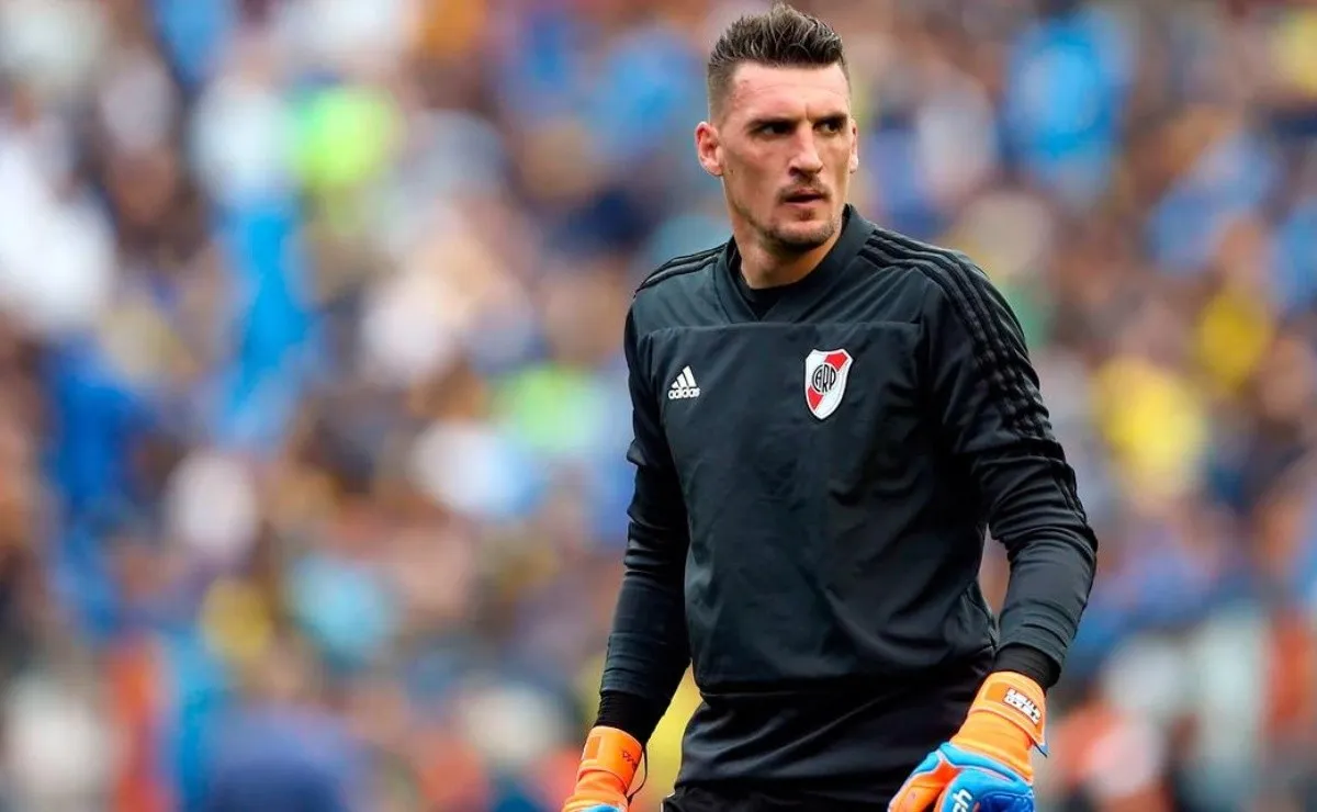 En 2012, Franco Armani tuvo miedo de tener que dejar de jugar al fútbol.