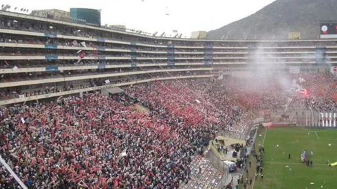 El estadio Monumental de Lima, sede de la final única de la Copa.