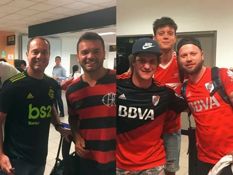 Cruce de cantitos en el aeropuerto de Lima