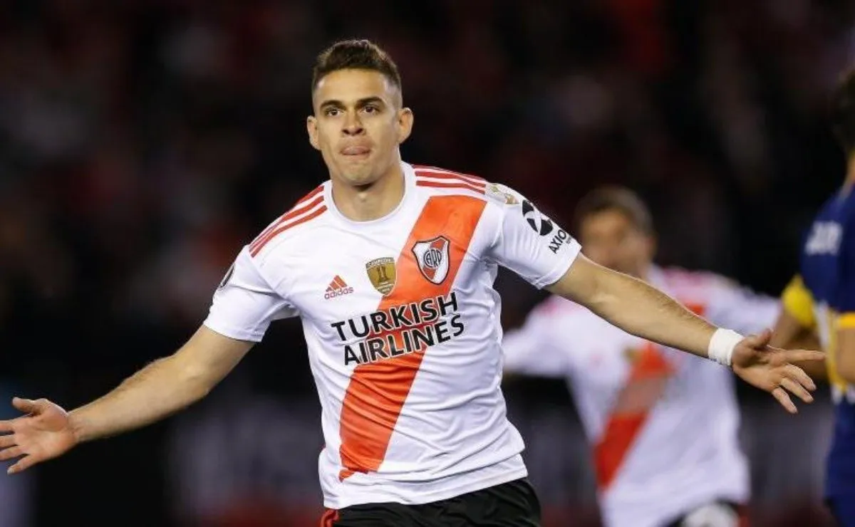 Rafael Borré, uno de los habituales titulares en el equipo de Gallardo.