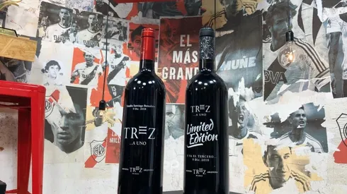Trez a Uno, el mejor vino para el hincha de River.