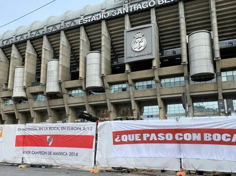 Las calles del Bernabéu se preguntan qué pasó con Boca