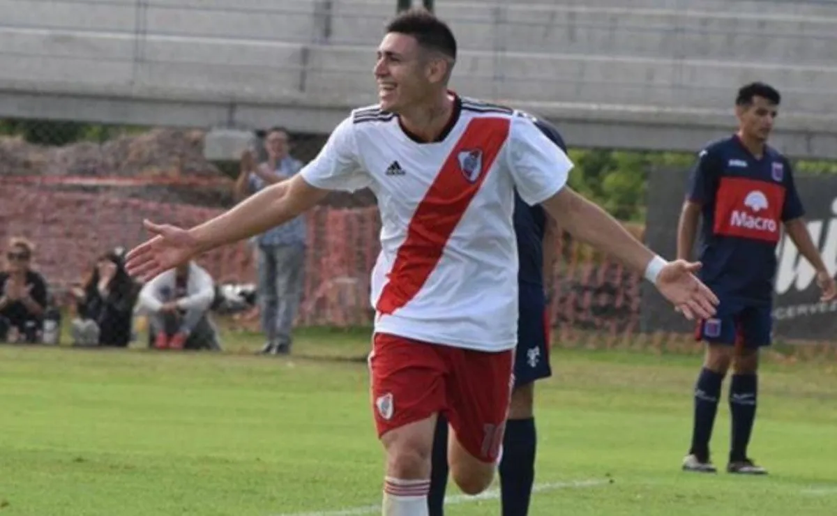 Patricio Núñez debutó en la Reserva el 7 de octubre de 2018: 4-1 a Defensa y Justicia. (FOTO: Prensa River / Archivo)